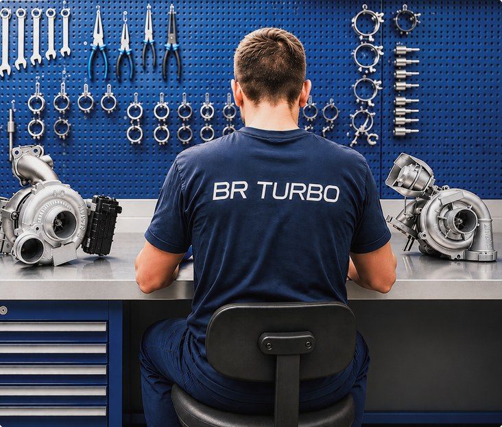 Spécialiste BR Turbo reconditionnant un turbocompresseur